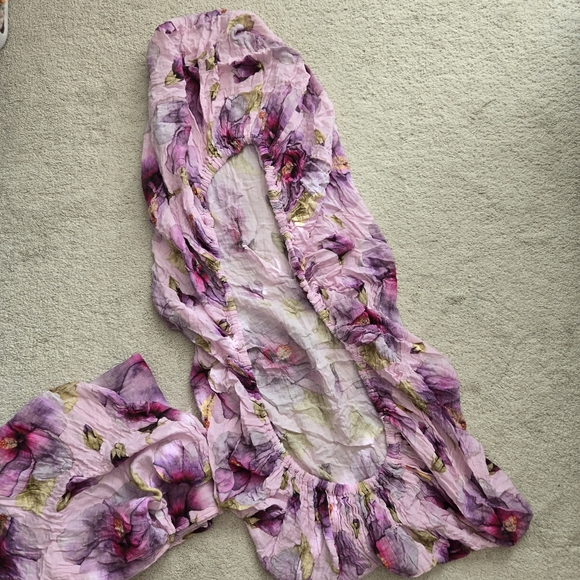 Coco moon Hawaii Hibiscus Honey Swaddle, Crib Sheet, & Changing Pad Cover Bundle - Picture 5 of 6